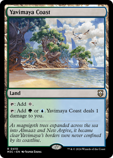 Yavimaya Coast⁣ - Commander: Modern Horizons 3⁣ (Rare)⁣ [410]