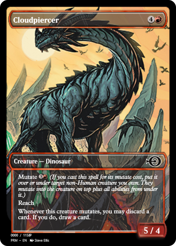 Cloudpiercer (PRM-80979) - Magic Online Promos Foil
