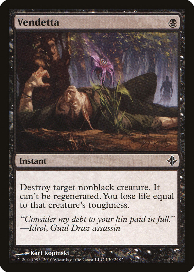 Vendetta (ROE-130) - Rise of the Eldrazi Foil