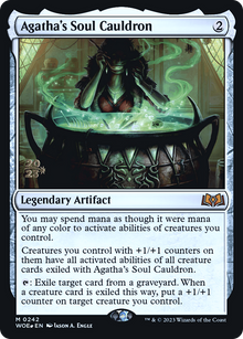Agatha's Soul Cauldron (PRE-242) - Wilds of Eldraine Promos Foil