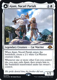 Ajani, Nacatl Pariah // Ajani, Nacatl Avenger⁣ - Modern Horizons 3: Promos⁣ (Mythic)⁣ [237]