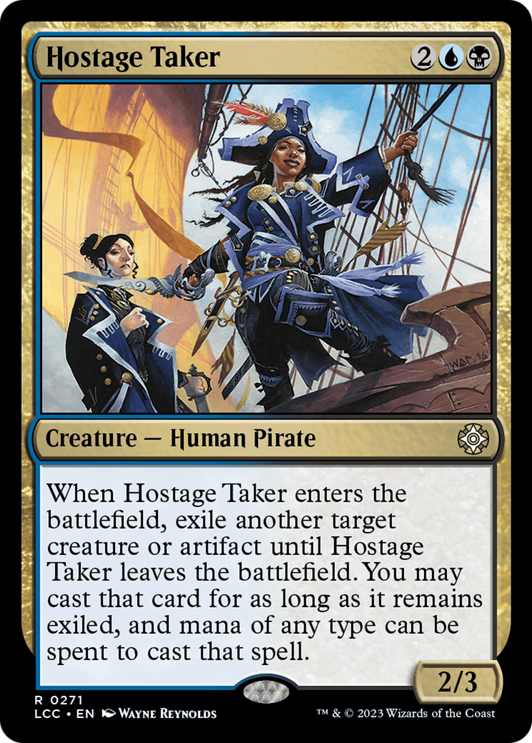 Hostage Taker⁣ - Commander: The Lost Caverns of Ixalan⁣ (Rare)⁣ [271]