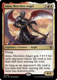 Anya, Merciless Angel⁣ - Commander: Murders at Karlov Manor⁣ (Mythic)⁣ [199]