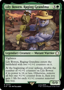 Lily Bowen, Raging Grandma⁣ - Universes Beyond: Fallout⁣ (Rare)⁣ [79]