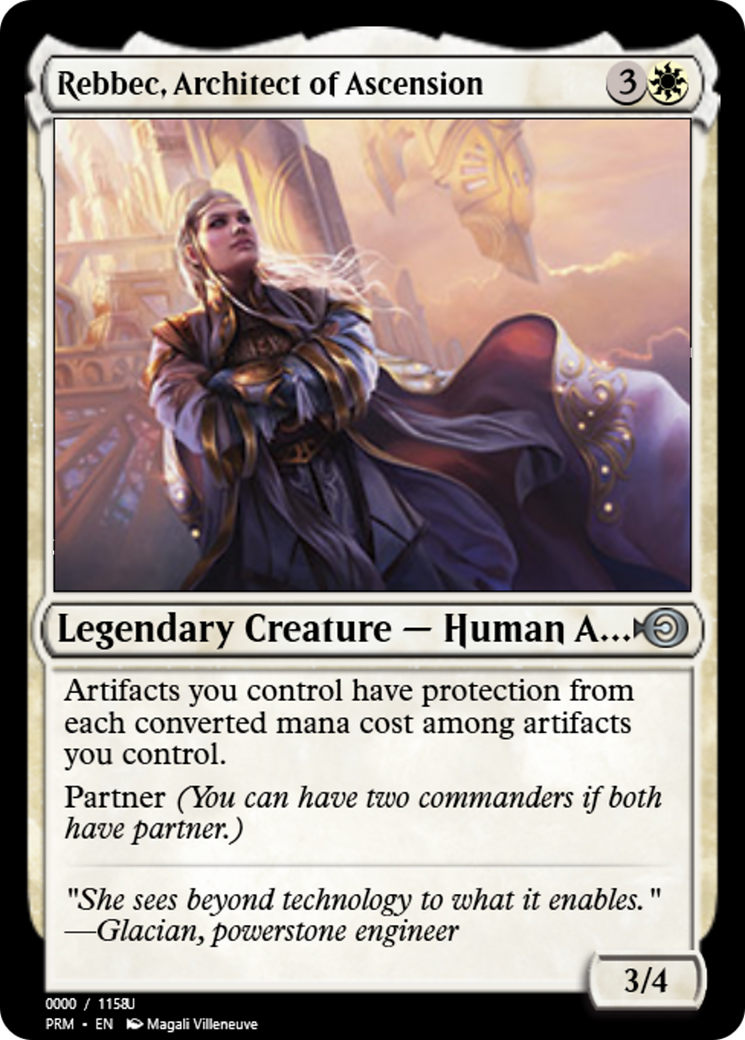 Rebbec, Architect of Ascension (PRM-86284) - Magic Online Promos