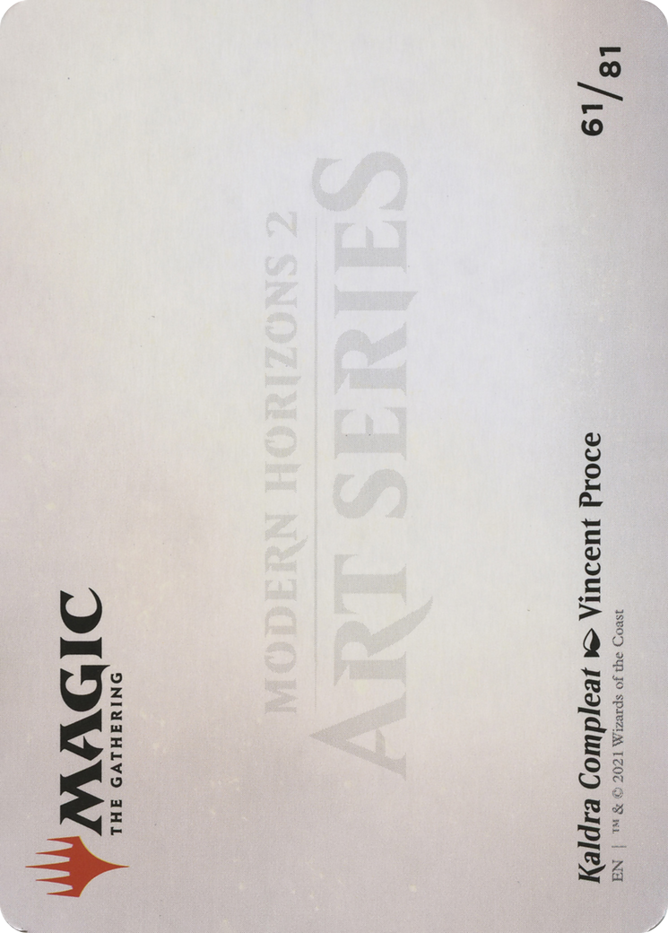 Kaldra Compleat // Kaldra Compleat (AMH2-061) - Modern Horizons 2 Art Series (Borderless)
