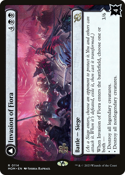 Invasion of Fiora (PRE-114S) - March of the Machine Promos Foil