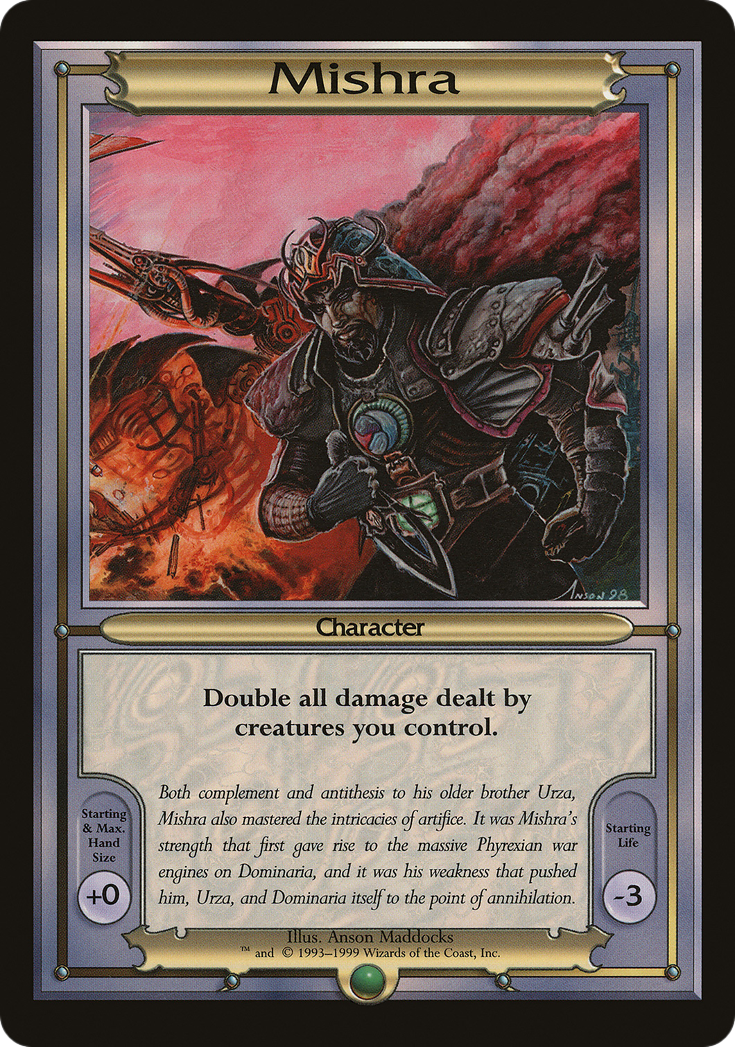 Mishra (Oversize) (VNG-403) - Vanguard Series