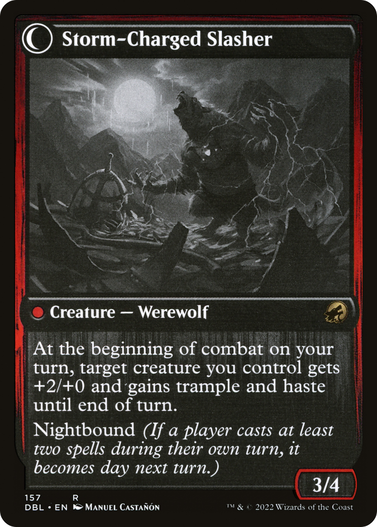 Reckless Stormseeker (DBL-157) - Innistrad: Double Feature: (Double Faced Transform)