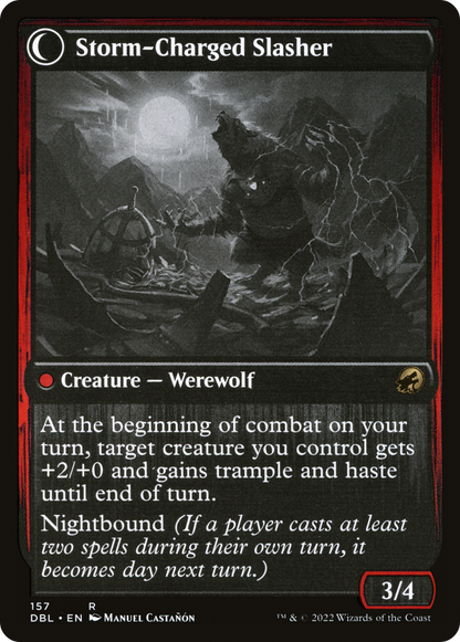 Reckless Stormseeker (DBL-157) - Innistrad: Double Feature: (Double Faced Transform)