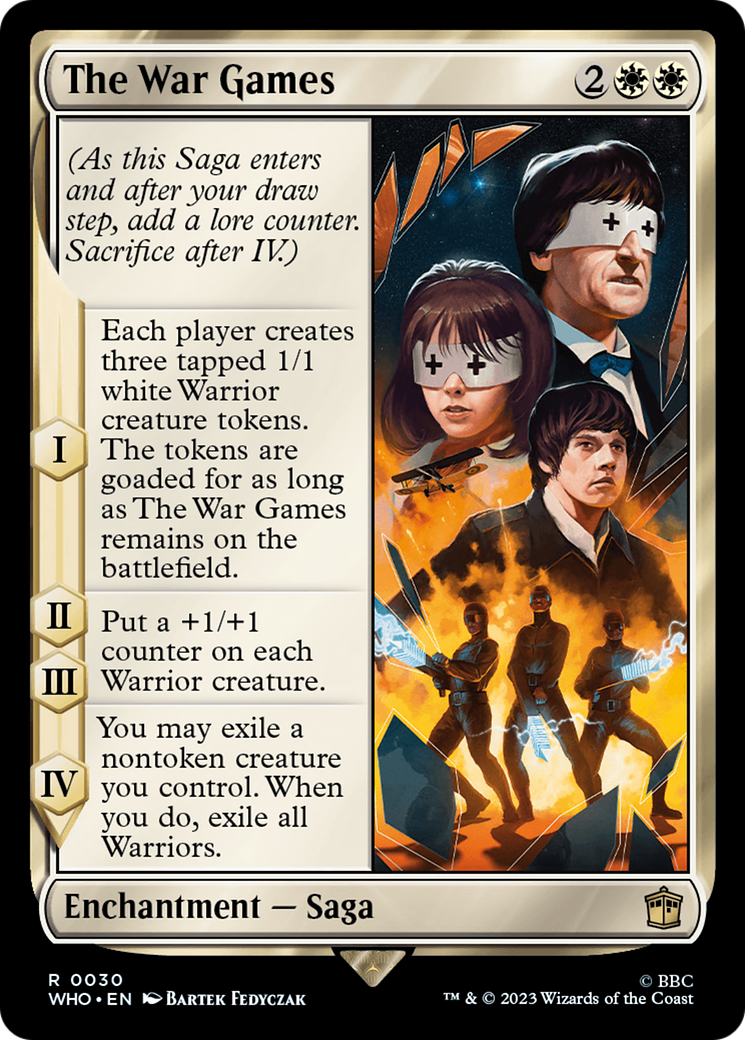 The War Games⁣ - Universes Beyond: Doctor Who⁣ (Rare)⁣ [30]