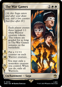 The War Games⁣ - Universes Beyond: Doctor Who⁣ (Rare)⁣ [30]
