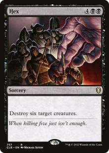 Hex⁣ - Commander Legends: Battle for Baldur's Gate: Extras⁣ (Rare)⁣ [757]