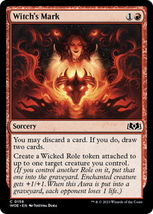 Witch's Mark (WOE-158) - Wilds of Eldraine