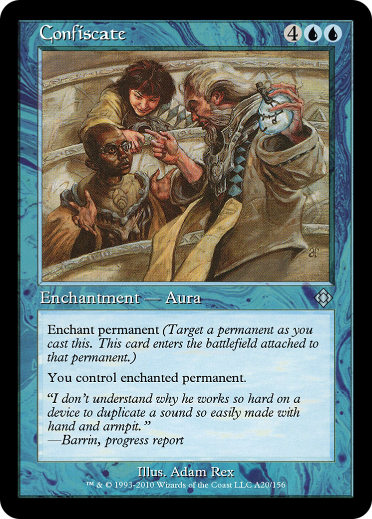 Confiscate (TD0-A20) - Magic Online Theme Decks