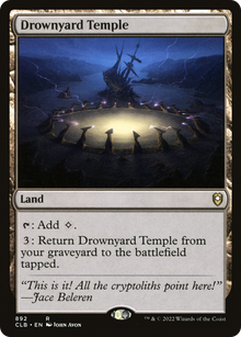 Drownyard Temple⁣ - Commander Legends: Battle for Baldur's Gate: Extras⁣ (Rare)⁣ [892]