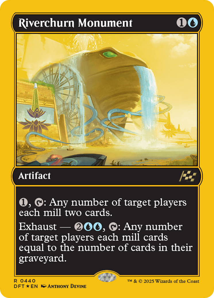 Riverchurn Monument (DFT-440) - Aetherdrift Foil