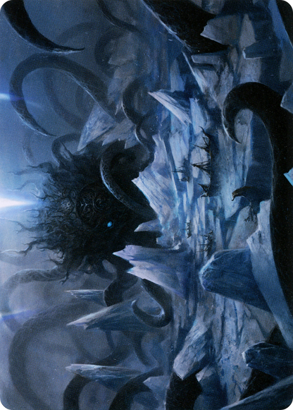 Icebreaker Kraken // Icebreaker Kraken (AKHM-015) - Kaldheim Art Series (Borderless)