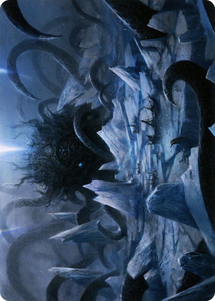 Icebreaker Kraken // Icebreaker Kraken (AKHM-015) - Kaldheim Art Series (Borderless) Foil