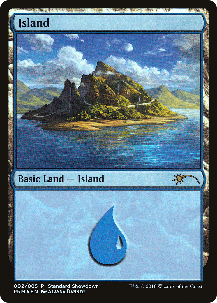 Island (Alayna Danner) (SSP-002) - M19 Standard Showdown Foil