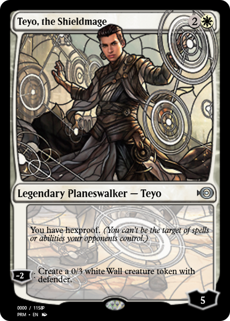 Teyo, the Shieldmage (PRM-77983) - Magic Online Promos Foil