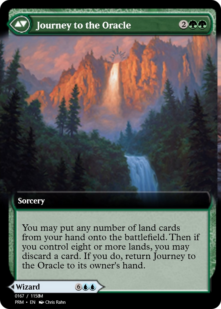 Jadzi, Oracle of Arcavios // Journey to the Oracle (PRM-90304) - Magic Online Promos Foil