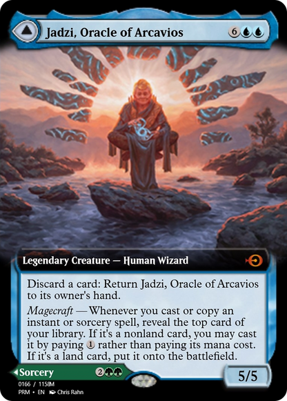 Jadzi, Oracle of Arcavios // Journey to the Oracle (PRM-90304) - Magic Online Promos Foil