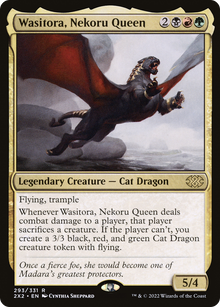 Wasitora, Nekoru Queen⁣ - Double Masters 2022⁣ (Rare)⁣ [293]