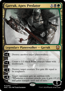 Garruk, Apex Predator⁣ - Commander: Modern Horizons 3⁣ (Mythic)⁣ [262]
