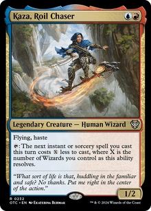 Kaza, Roil Chaser⁣ - Commander: Outlaws of Thunder Junction⁣ (Rare)⁣ [232]