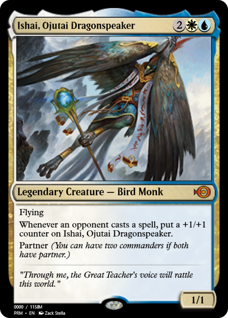 Ishai, Ojutai Dragonspeaker (PRM-86160) - Magic Online Promos