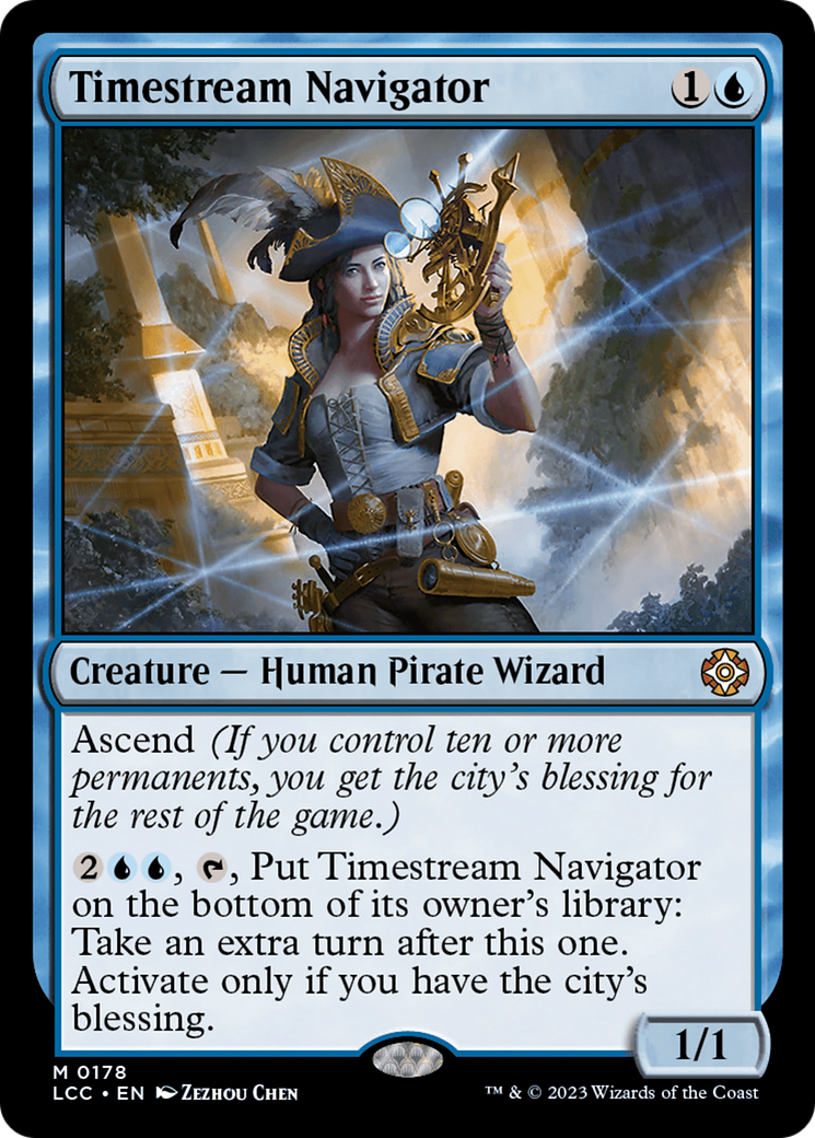 Timestream Navigator⁣ - Commander: The Lost Caverns of Ixalan⁣ (Mythic)⁣ [178]
