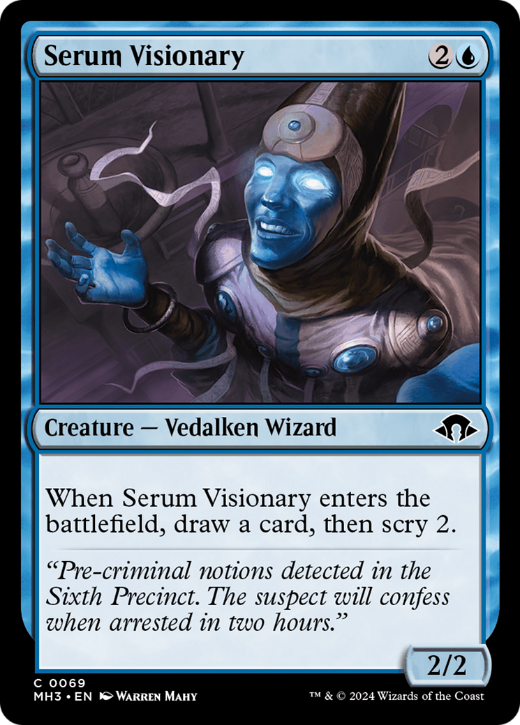 Serum Visionary⁣ - Modern Horizons 3⁣ (Common)⁣ [69]