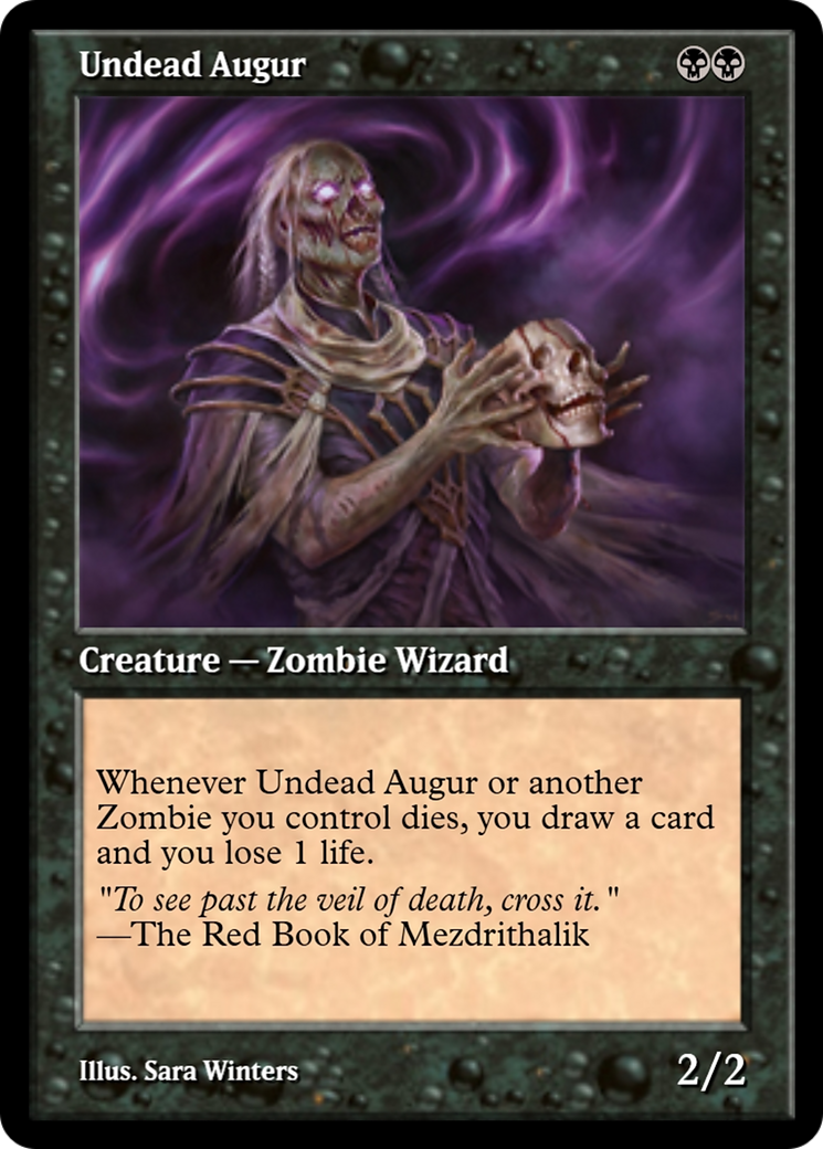 Undead Augur (PRM-91271) - Magic Online Promos Foil