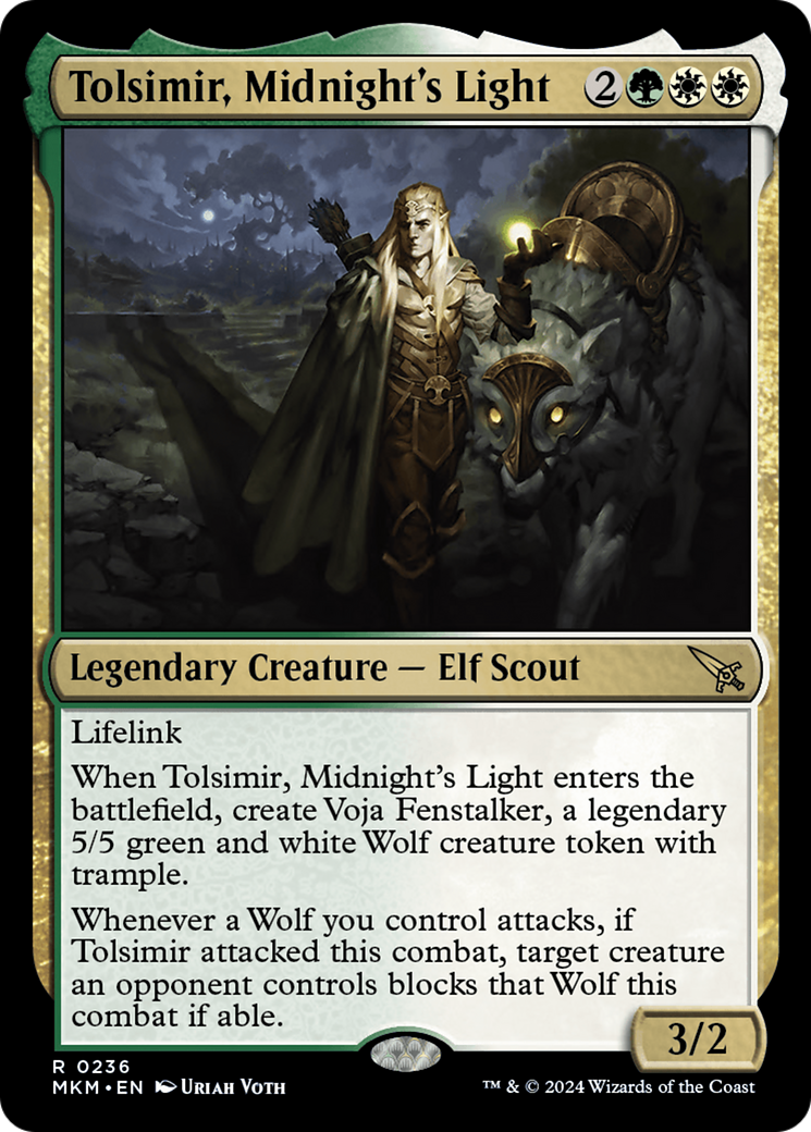 Tolsimir, Midnight's Light (MKM-236) - Murders at Karlov Manor Foil