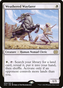 Weathered Wayfarer⁣ - Double Masters 2022⁣ (Rare)⁣ [34]