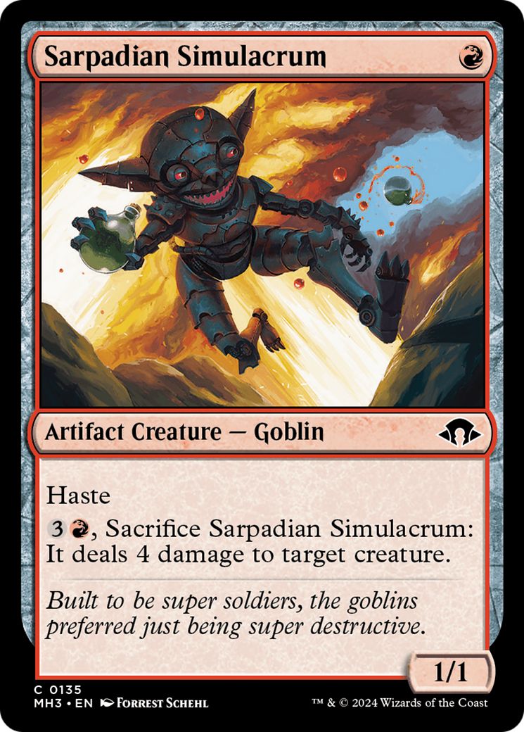 Sarpadian Simulacrum⁣ - Modern Horizons 3⁣ (Common)⁣ [135]