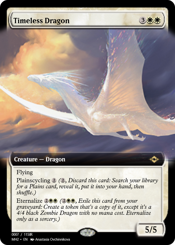 Timeless Dragon (PRM-91215) - Magic Online Promos Foil