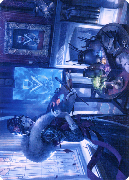 Flawless Forgery // Flawless Forgery (ASNC-054) - New Capenna Art Series (Borderless)