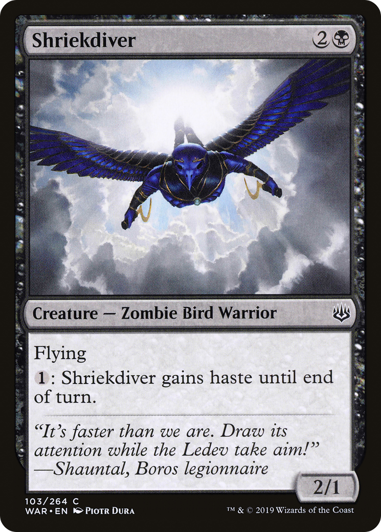 Shriekdiver⁣ - War of the Spark⁣ (Common)⁣ [103]