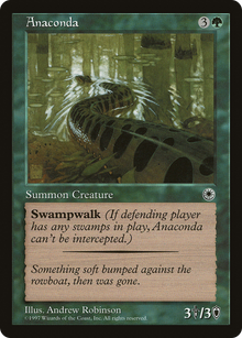 Anaconda (Flavor Text) (POR-) - Portal