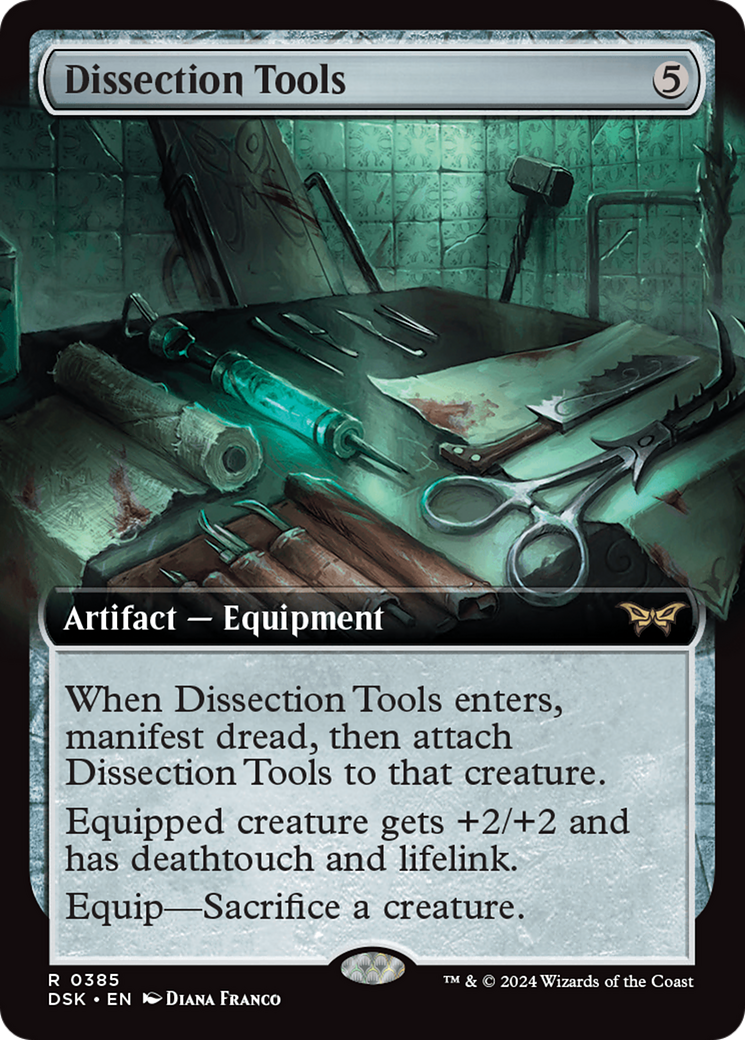 Dissection Tools⁣ - Duskmourn: House of Horror: Extras⁣ (Rare)⁣ [385]