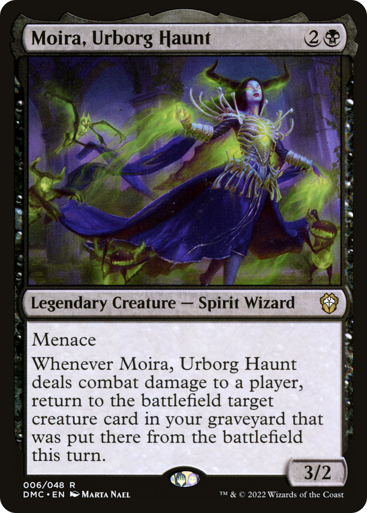 Moira, Urborg Haunt⁣ - Commander: Dominaria United⁣ (Rare)⁣ [6]