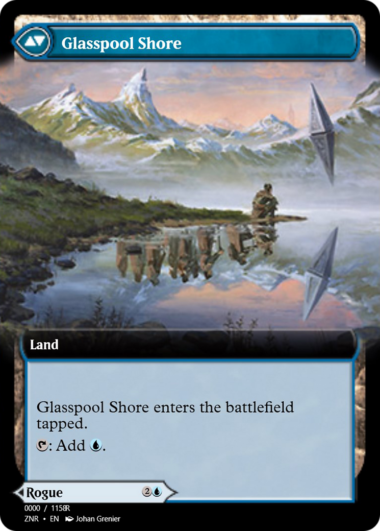 Glasspool Mimic // Glasspool Shore (PRM-83872) - Magic Online Promos