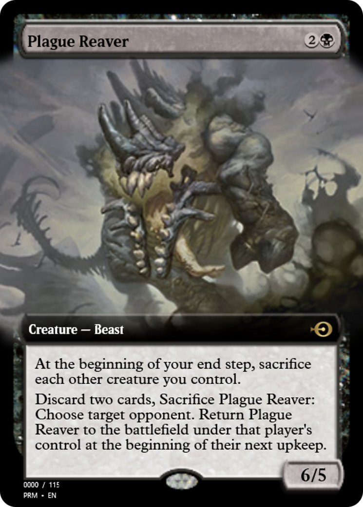 Plague Reaver (PRM-86050) - Magic Online Promos