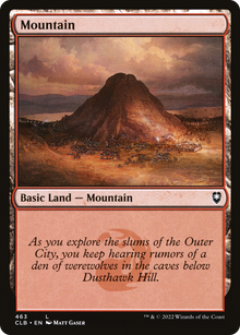 Mountain (V.1)⁣ - Commander Legends: Battle for Baldur's Gate: Extras⁣ (Land)⁣ [463]