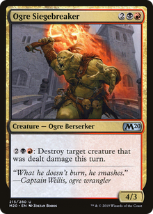 Ogre Siegebreaker⁣ - Core 2020⁣ (Uncommon)⁣ [215]