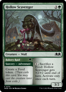Hollow Scavenger (WOE-174) - Wilds of Eldraine Foil