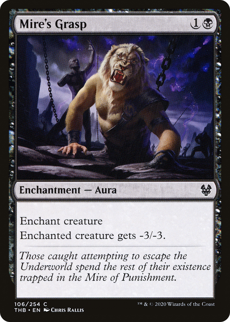 Mire's Grasp⁣ - Theros Beyond Death⁣ (Common)⁣ [106]