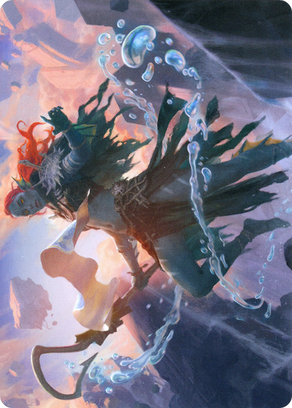 Expedition Diviner // Expedition Diviner (AZNR-047) - Zendikar Rising Art Series (Borderless)